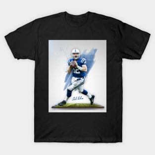Andrew Luck Indianapolis Sports Art T-Shirt